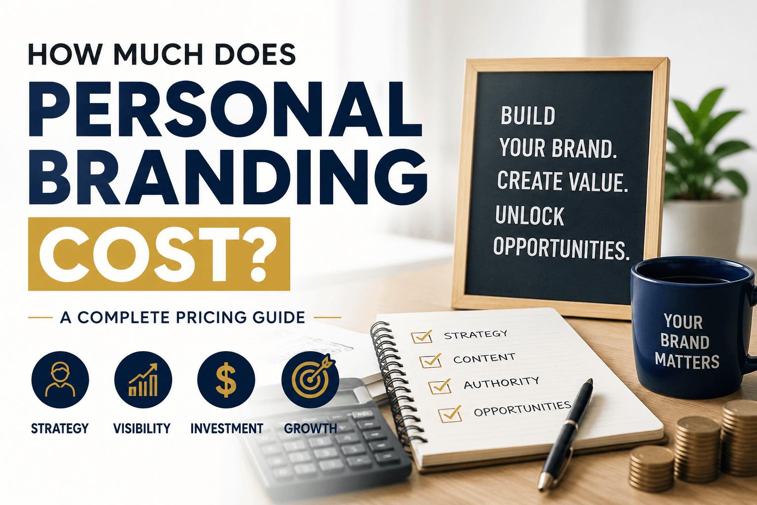 personal branding cost breakdown for professionals